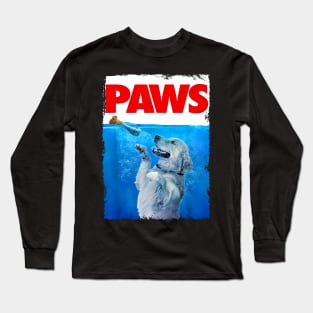 Labrador PAWS Collection Tees That Speak the Silent Language of Labs Long Sleeve T-Shirt
